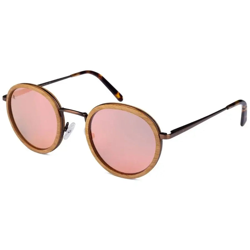 Aarni Bally Tervaleppä puiset aurinkolasit Ruusukulta linssit