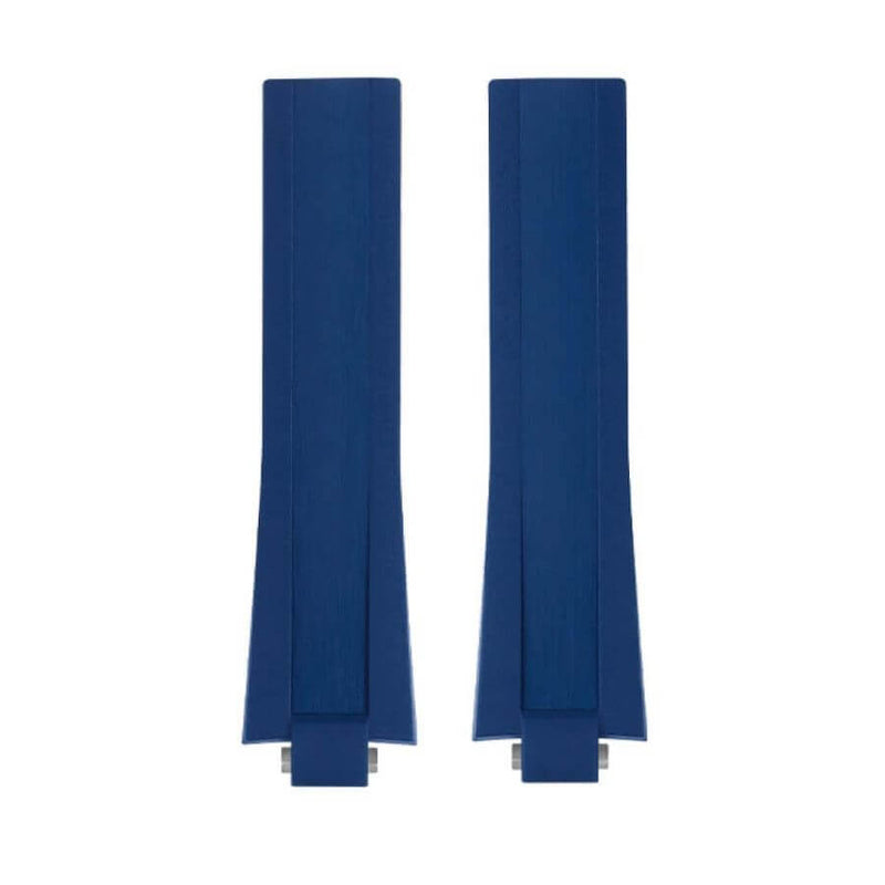 Baume & Mercier sininen kumiranneke MXE0L1RR