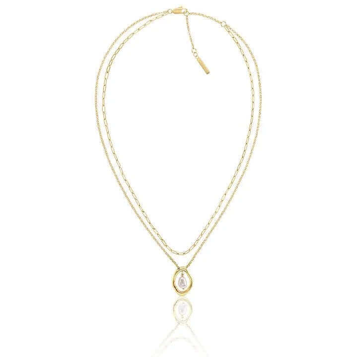 Calvin Klein Edgy pearls kaulakoru CKJ35000559