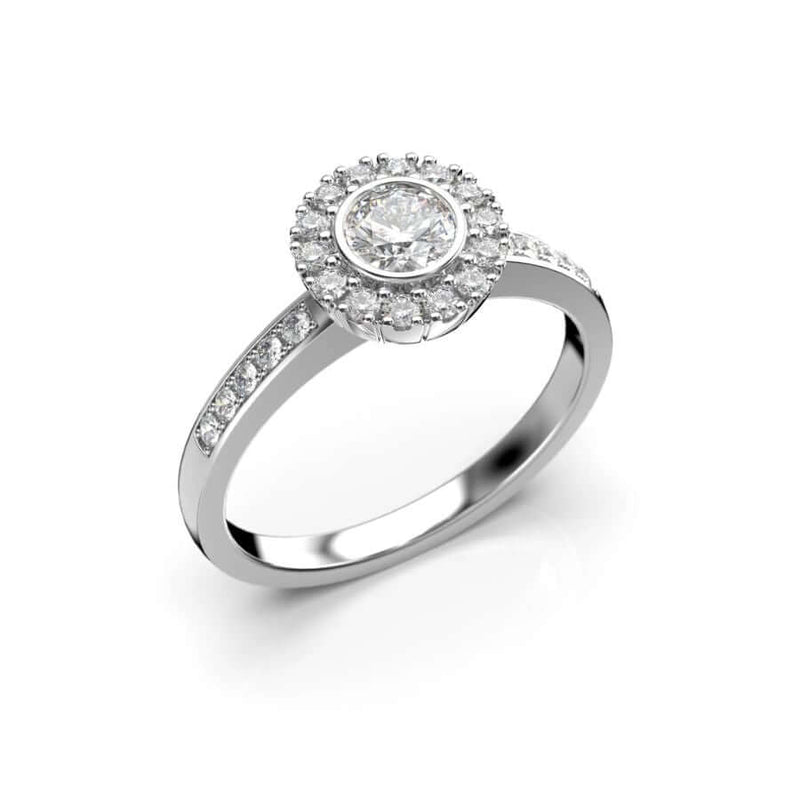 Festive Amelie Sides timanttisormus 495-050