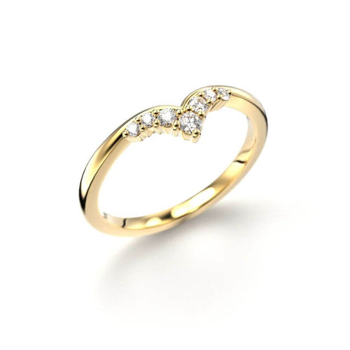 Festive Lilja Side Timanttisormus 732-011