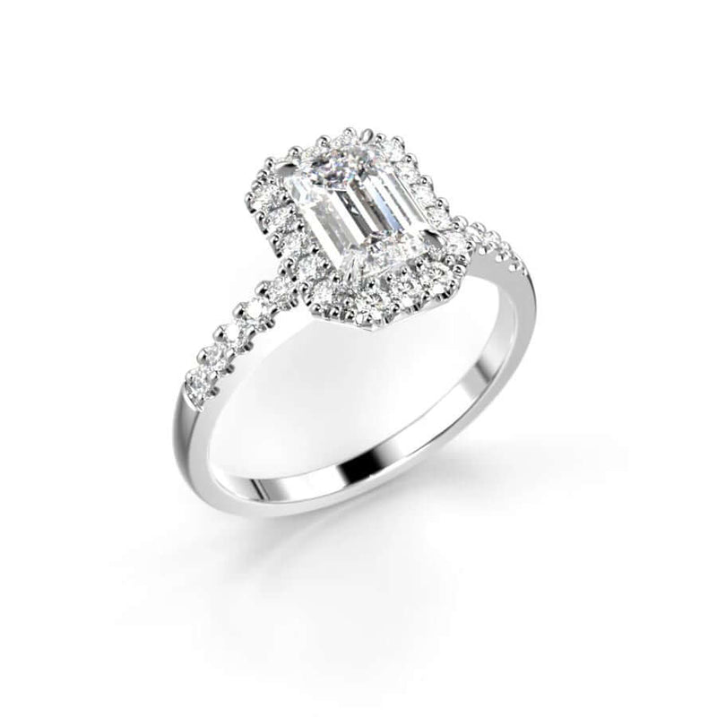 Festive Serena Halo Timanttisormus 725-126