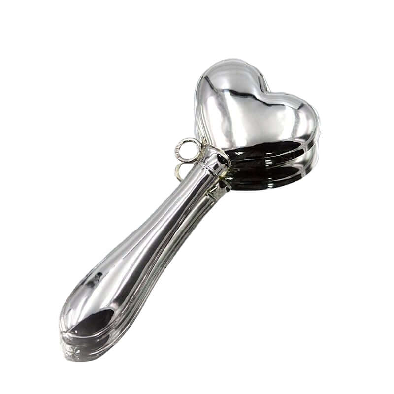 Hopeinen Sydänhelistin kummilahja