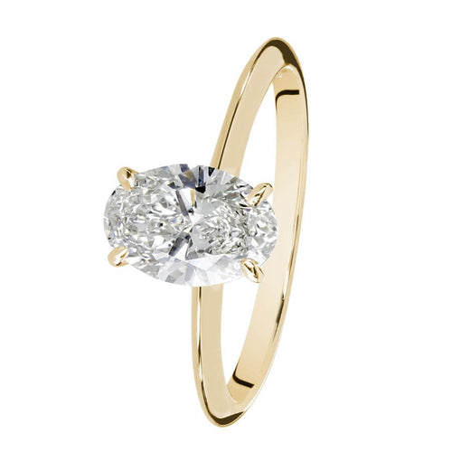 Kohinoor Ella Ovaali Timanttisormus 983A-622-150B3L