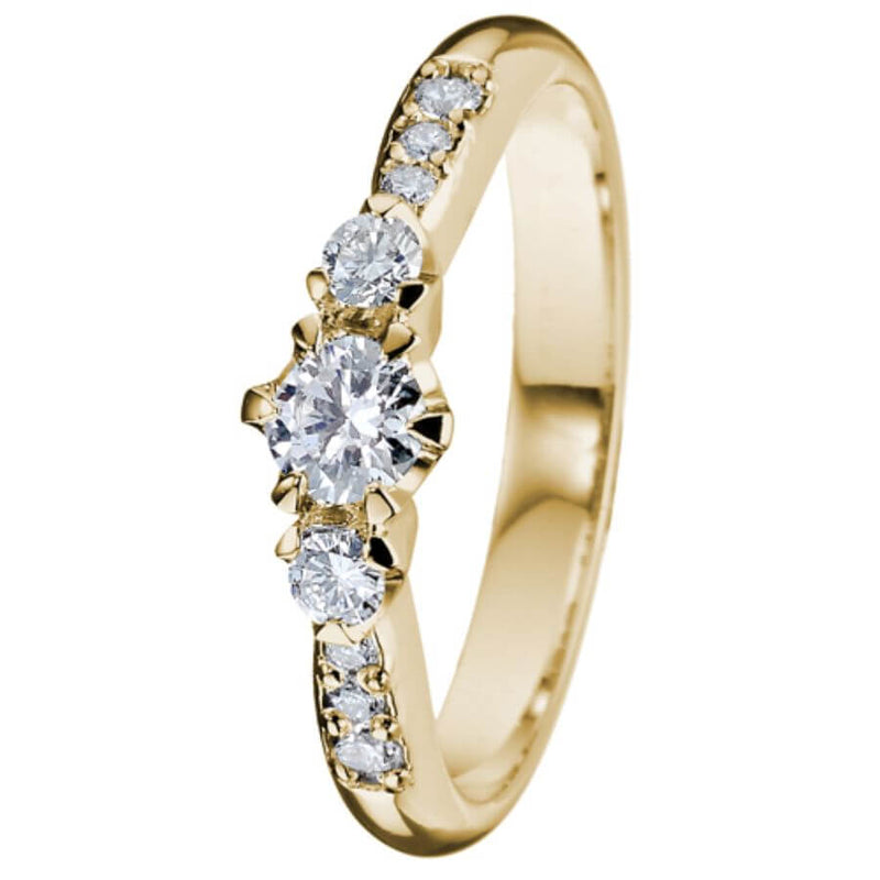 Kohinoor Helene timanttisormus 033-235-38