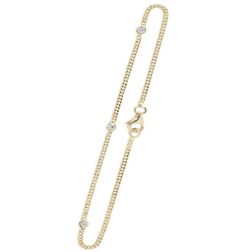 Kohinoor Kultainen Timanttirannekoru 203-9846