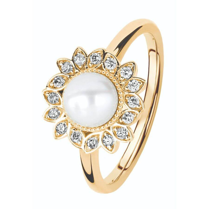 Kohinoor Swan Helmi-timanttisormus 033-434-08