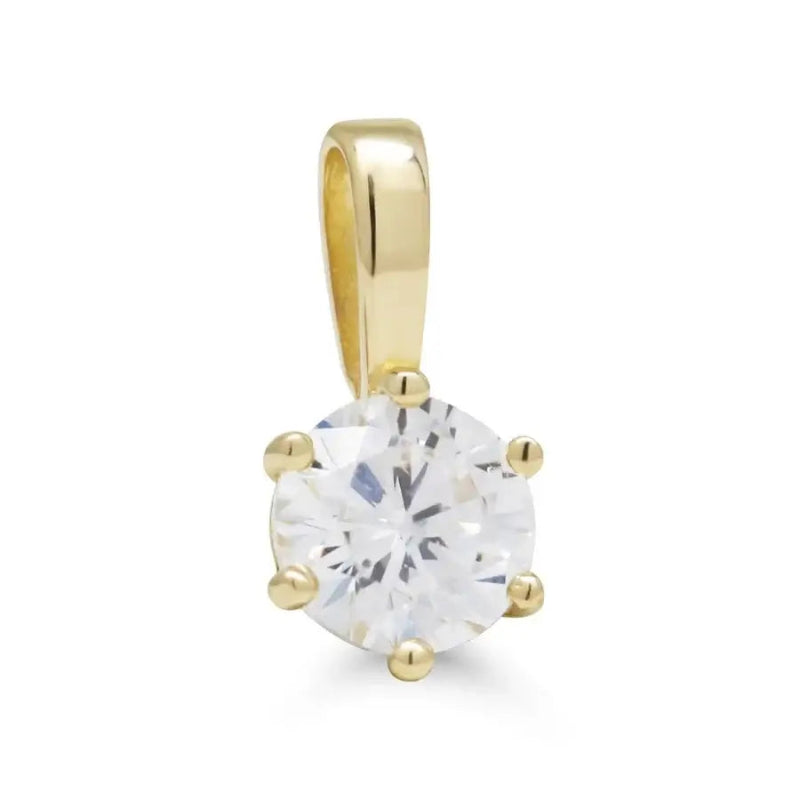 Kulta riipus krappana istutuksella K-P82594Z