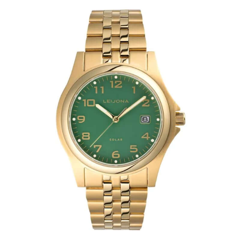 Leijona 74 Solar KDBL Green Rannekello 5010-2593