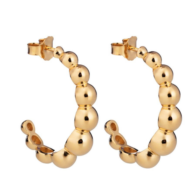 Lumoava Bonbon Kullatut Korvarenkaat L64252400000