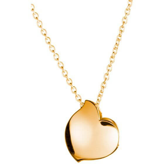 Lumoava Hali kultainen kaulakoru