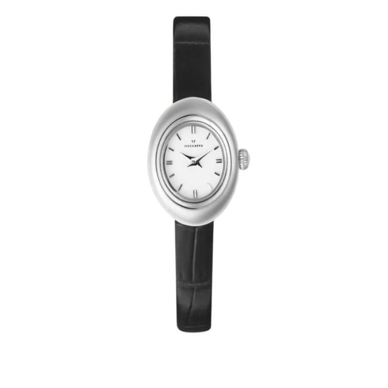 Mockberg Belle Oval Leather Rannekello mb1413