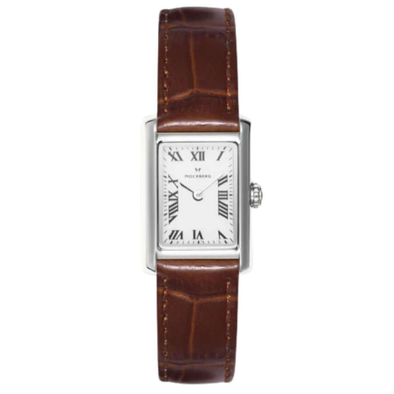 Mockberg Timeless Brown Leather Rannekello MB0248