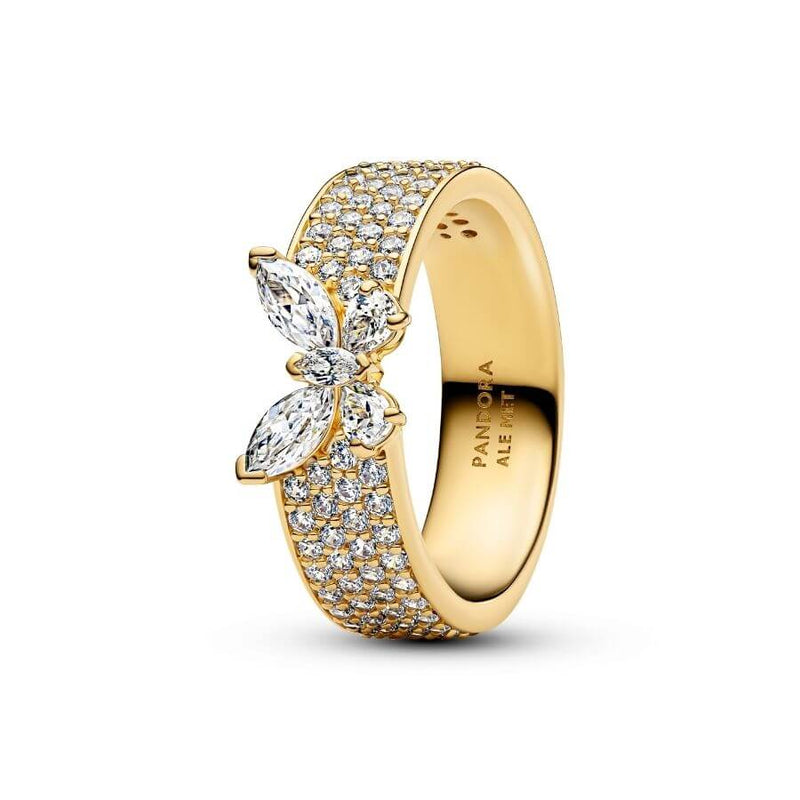 Pandora Pave Perhonen Sormus 164270C01