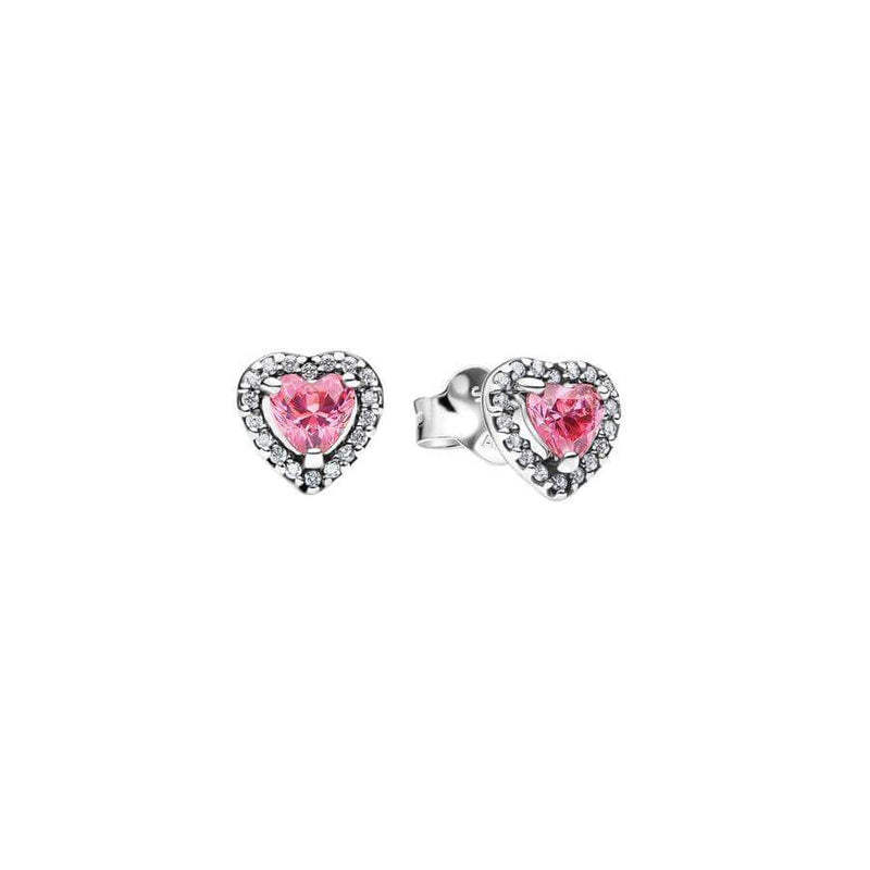 Pandora Pink Elevated Heart Korvakorut 298427C02