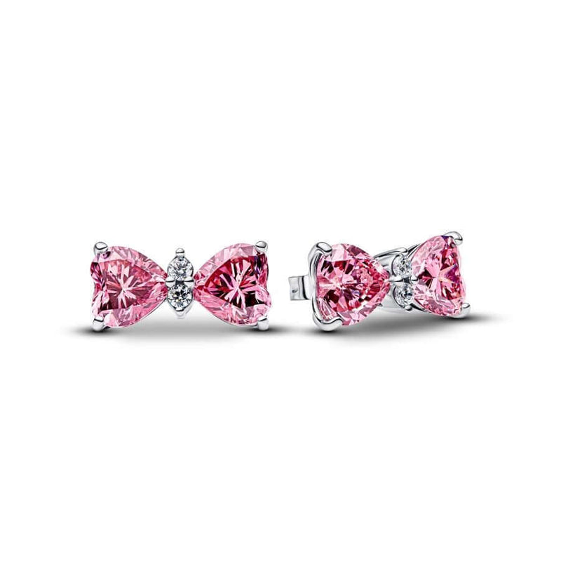 Pandora Pinkki Rusetti Korvakorut 294265C01