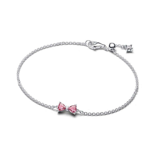 Pandora Pinkki Rusetti Rannekoru 594234C01
