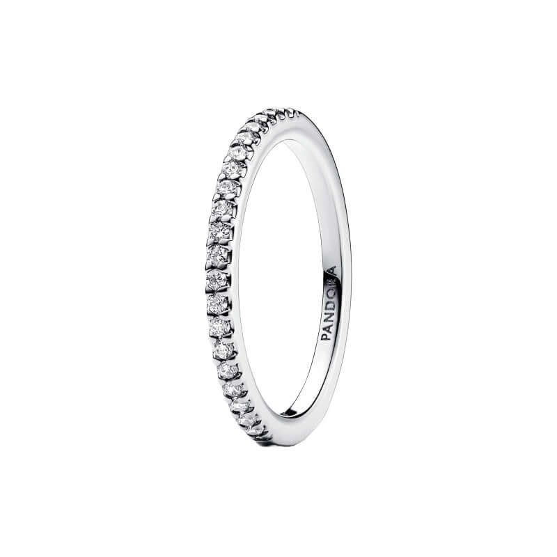 Pandora Sparkling Row Hopea Sormus 192999C01