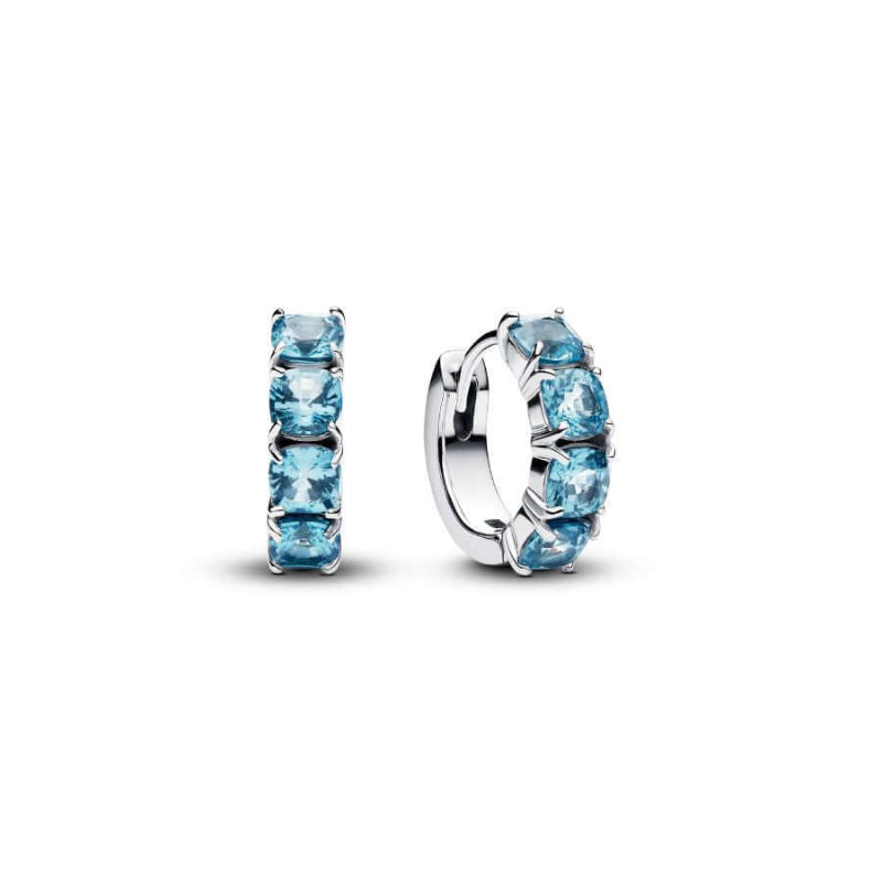 Pandora Timeless Blue Hoop Korvakorut 293851C01