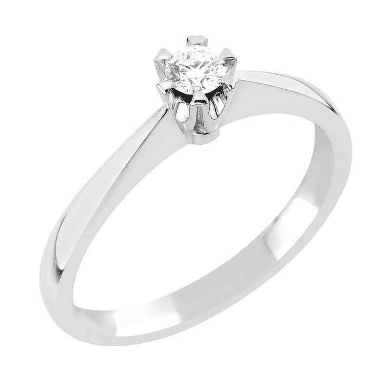 Sandberg Onnenlähde timanttisormus K-1 0,10 ct