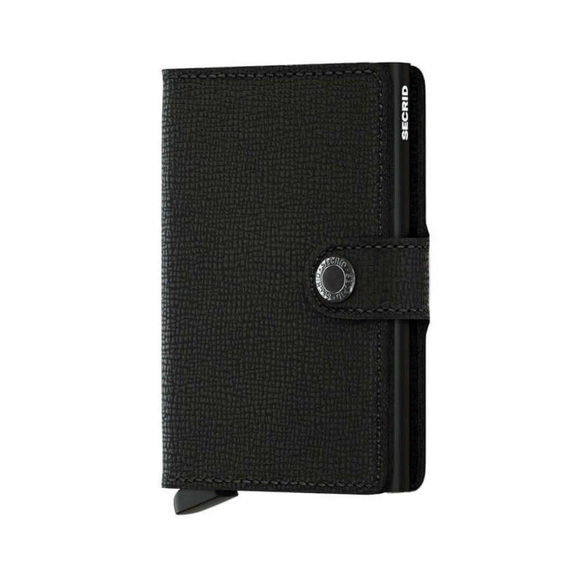 Secrid Miniwallet Crisple Black lompakko