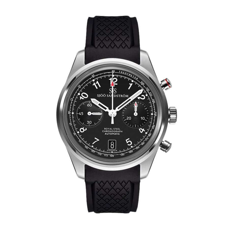 Sjöö Sandström Royal Steel Chronograph 021538