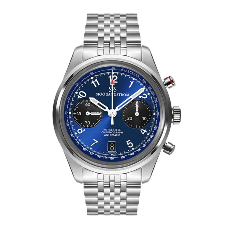 Sjöö Sandström Royal Steel Chronograph 021739
