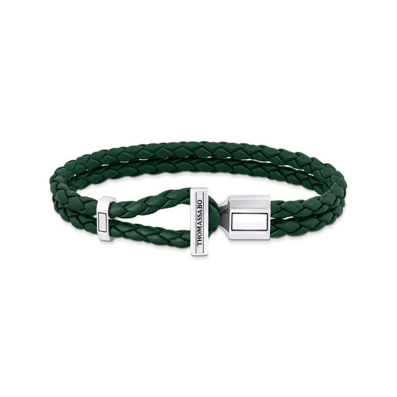 Thomas Sabo Double Braided Leather Rannekoru A2148-682-6