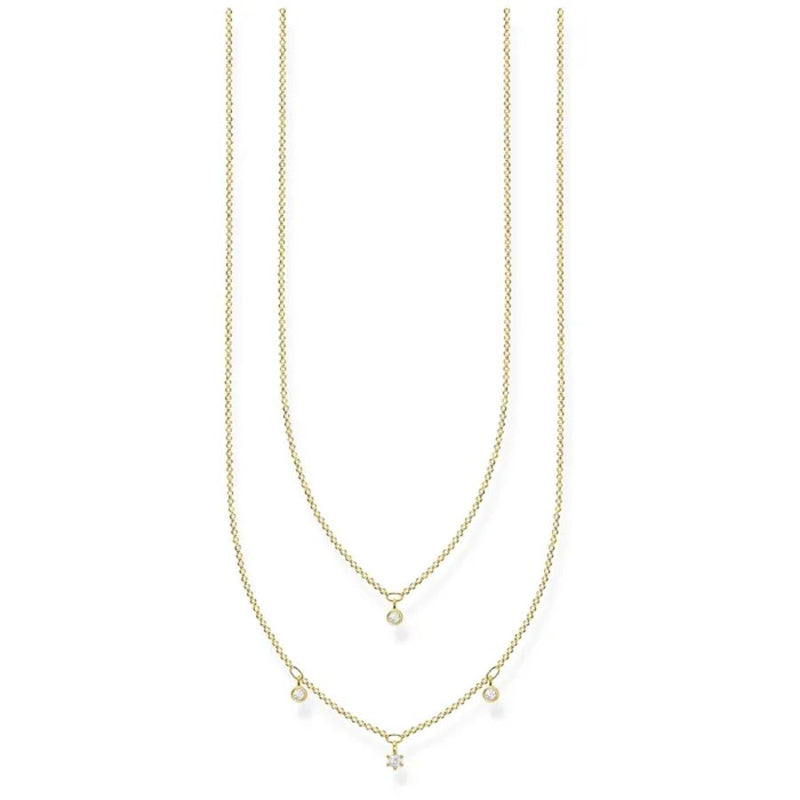 Thomas Sabo Kaksiketjuinen Kaulakoru 2078-414-14-L45