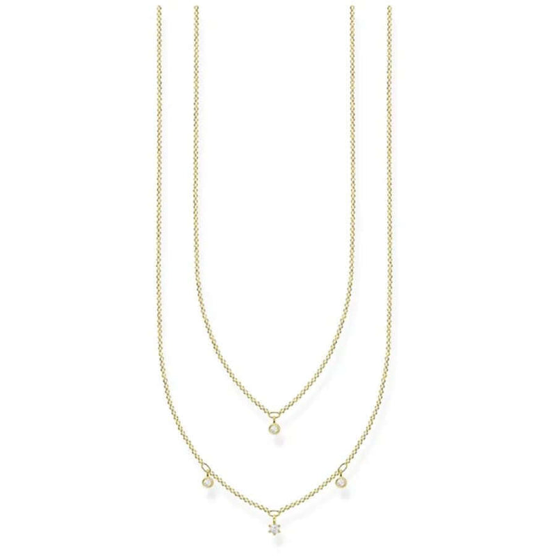Thomas Sabo Kaksiketjuinen Kaulakoru 2078-414-14-L45