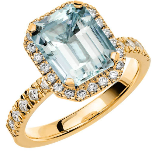 Akvamariinisormus Schalins FAIRYTALE 8