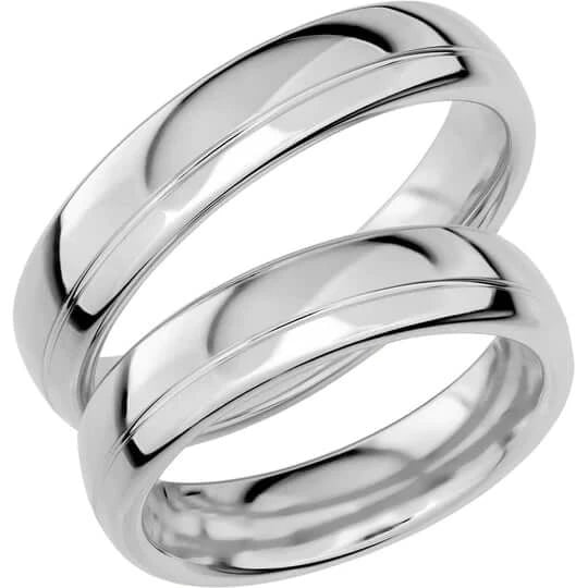 Kihlasormus Schalins SR1006 valkokulta