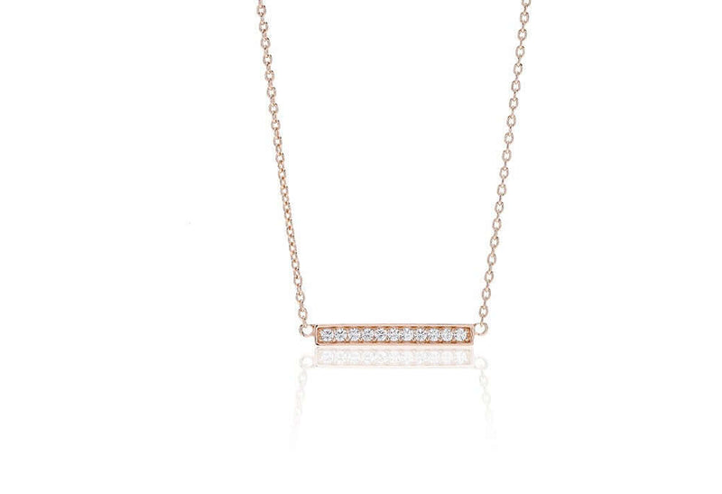 ruukukullattu hopeakaulakoruKaulakoru Simeri Necklace Rose Gold