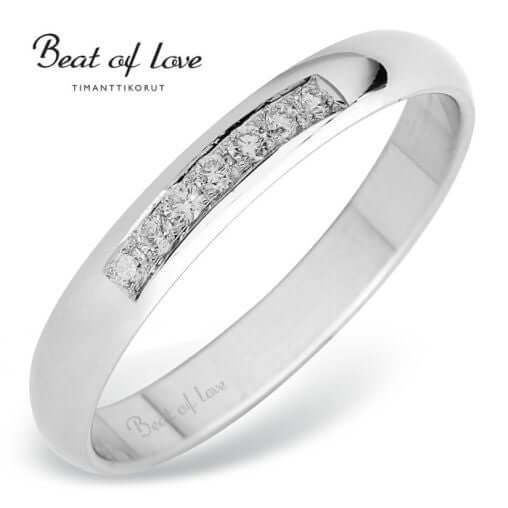 Beat of love timanttisormus RO-012-PPVK-3Beat of love timanttisormus RO-012-PPVK-3