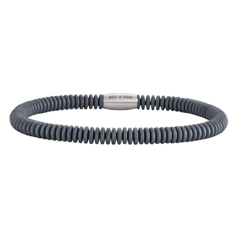 SON of NOA miesten Hematite Disc rannekoru