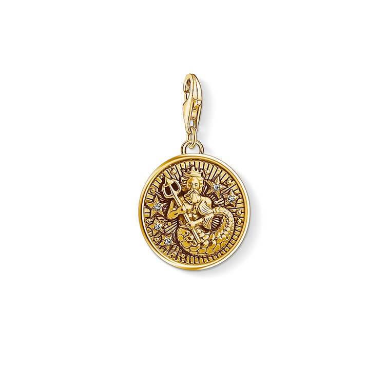 Thomas Sabo vesimies kullattu horoskooppiriipus 1650-414-39