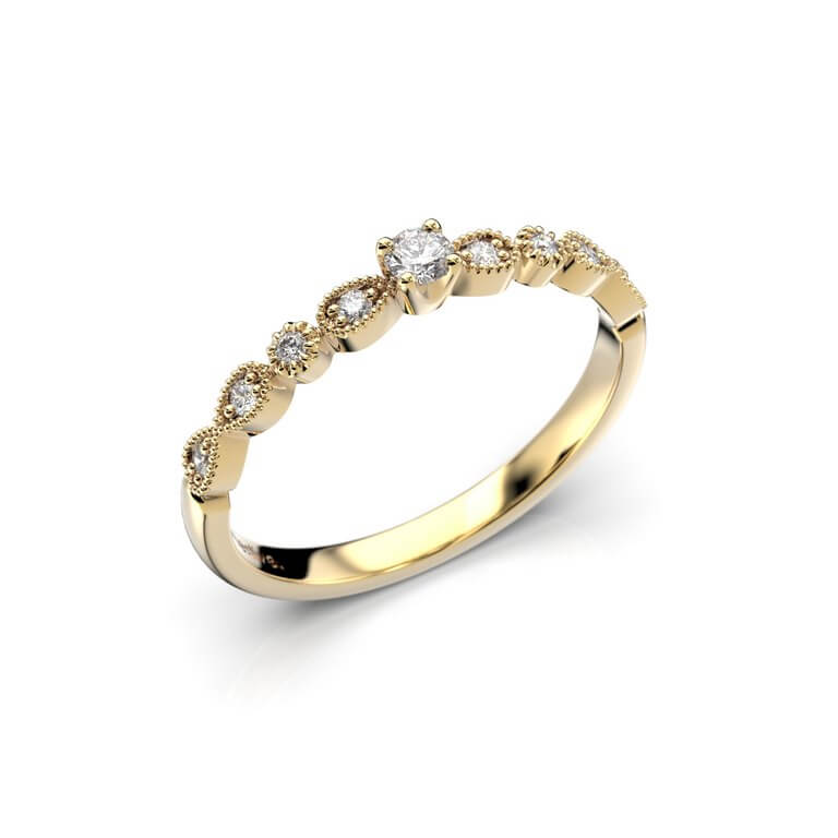 Festive Astrid Timanttisormus 648-013