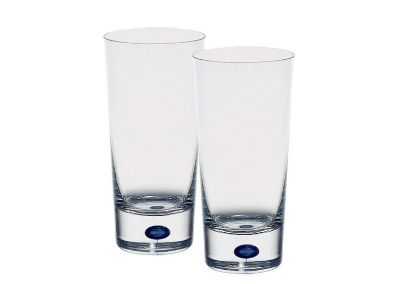 Orrefors Intermezzo sininen dumbler 2pack