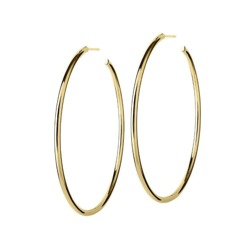 Edblad Hoops Large Gold Korvarenkaat 105866