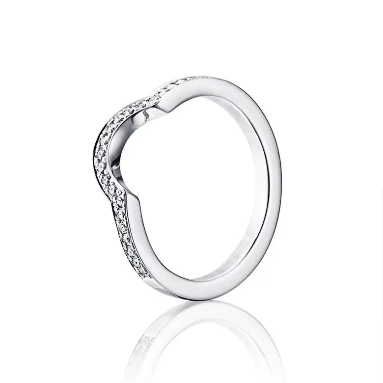 Efva Attling You & Me Too Ring timanttisormus