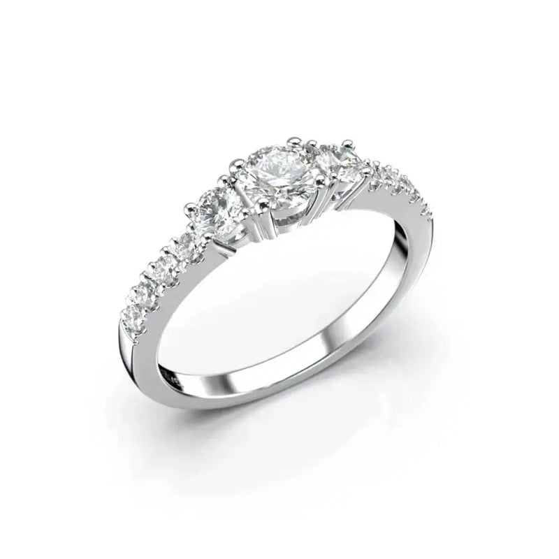 Festive Aurora timanttisormus 506-066