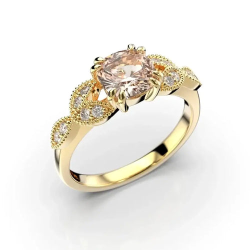 Festive Madison timanttisormus morganiitilla 586-092M