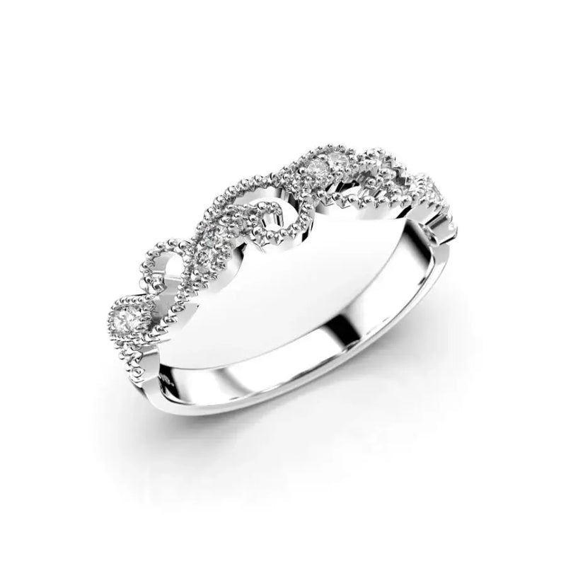 Festive Saga timanttisormus 585-010