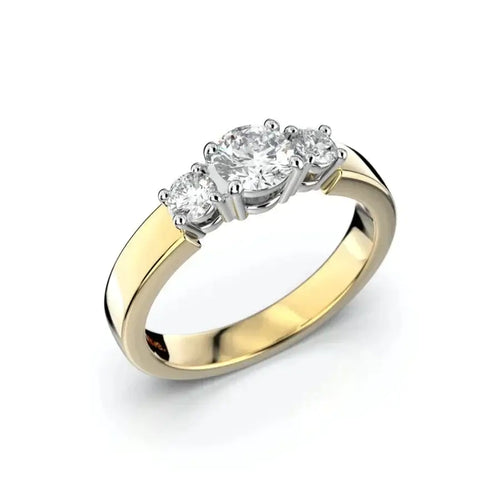 Festive Trilogy Trend timanttisormus 446-060FL