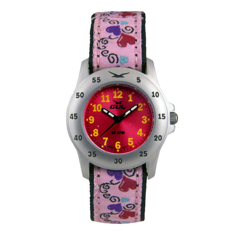 Gul Micro Trim Red lasten kello