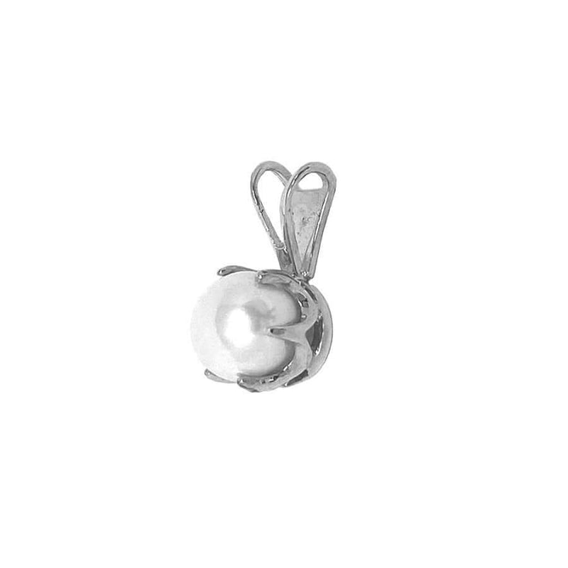 Valkokultainen helmiriipus (7,5 mm) 1047