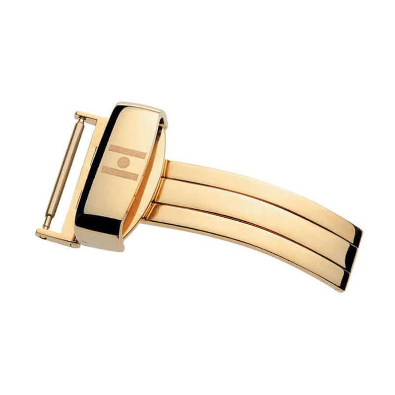 Hirsch taittolukko kullanvärinen