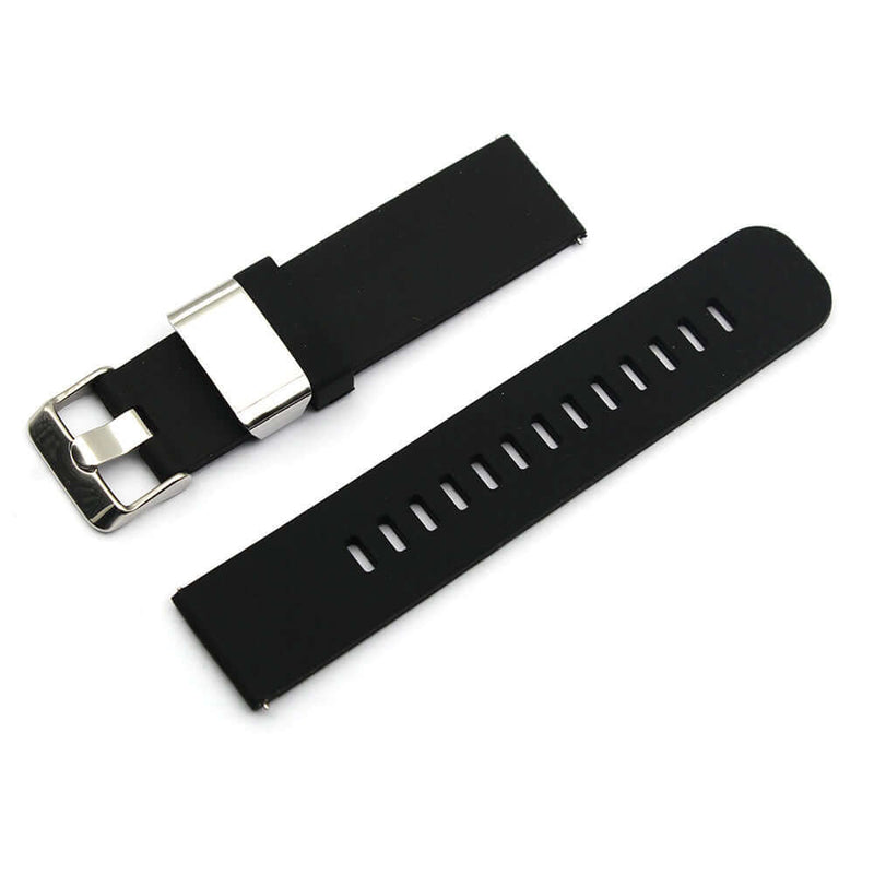 KARU kellon silikoniranneke, musta