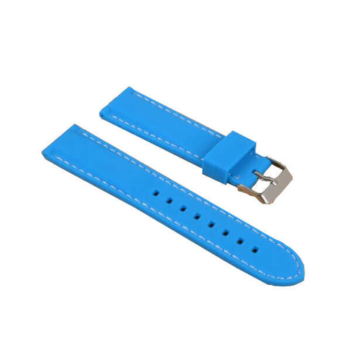 KARU kellon silikoniranneke, sininen (tikattu)