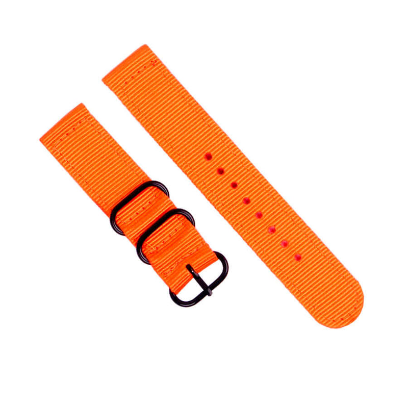 KARU kellon tekstiiliranneke, oranssi